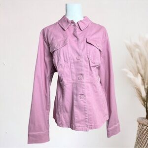 TORRID NWT Womens pink jacket size 1(1X)(14-16)